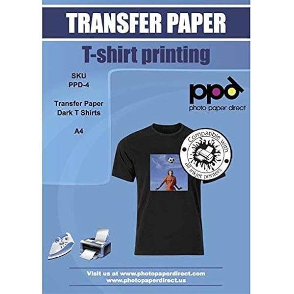 Dark Fabric Inkjet Heat Transfer Paper - Aviva Dallas