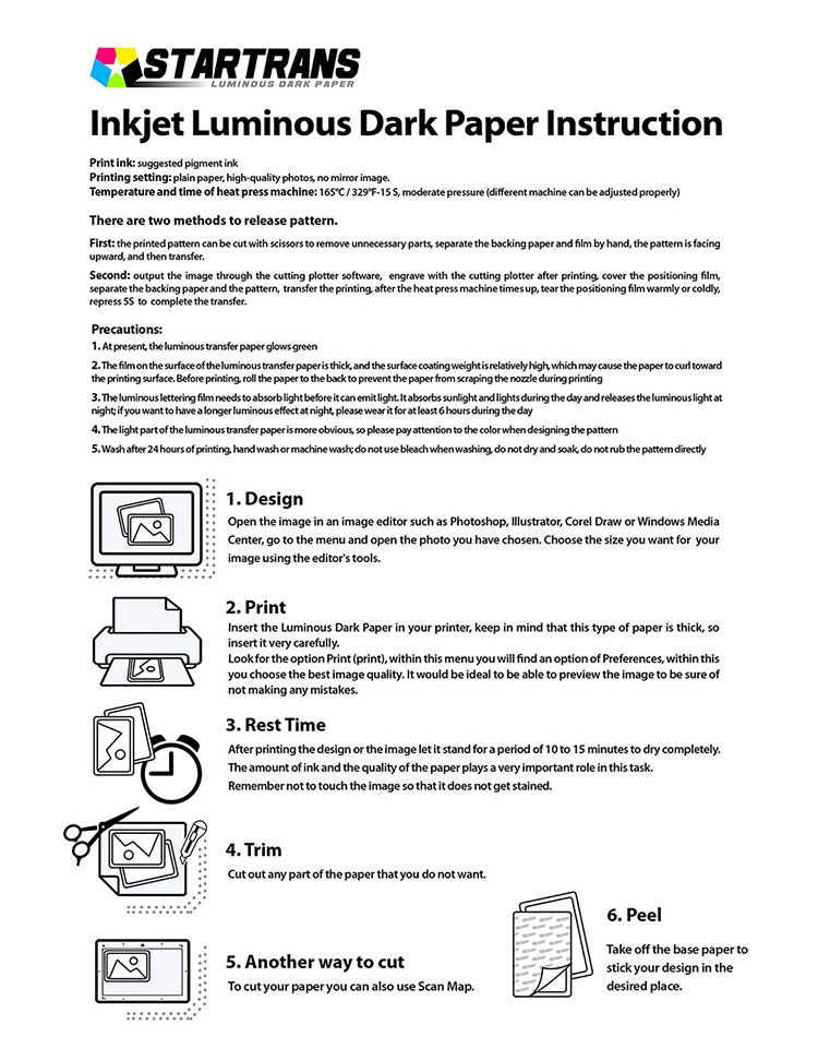 inkjet transfer paper for heat press