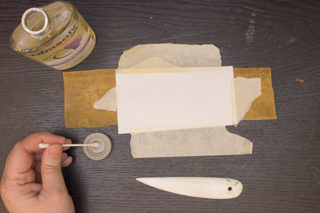 Leatherific Transfer Paper and Veg Tan Leather Bundle 8 1/2 by 11 ...