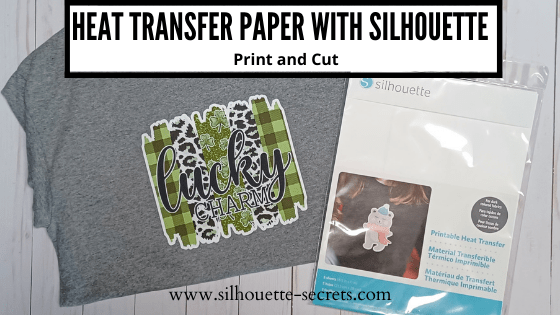Heat Transfer Paper with Silhouette - Swift Creek Customs