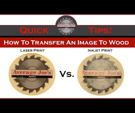 inkjet transfer paper vs laser