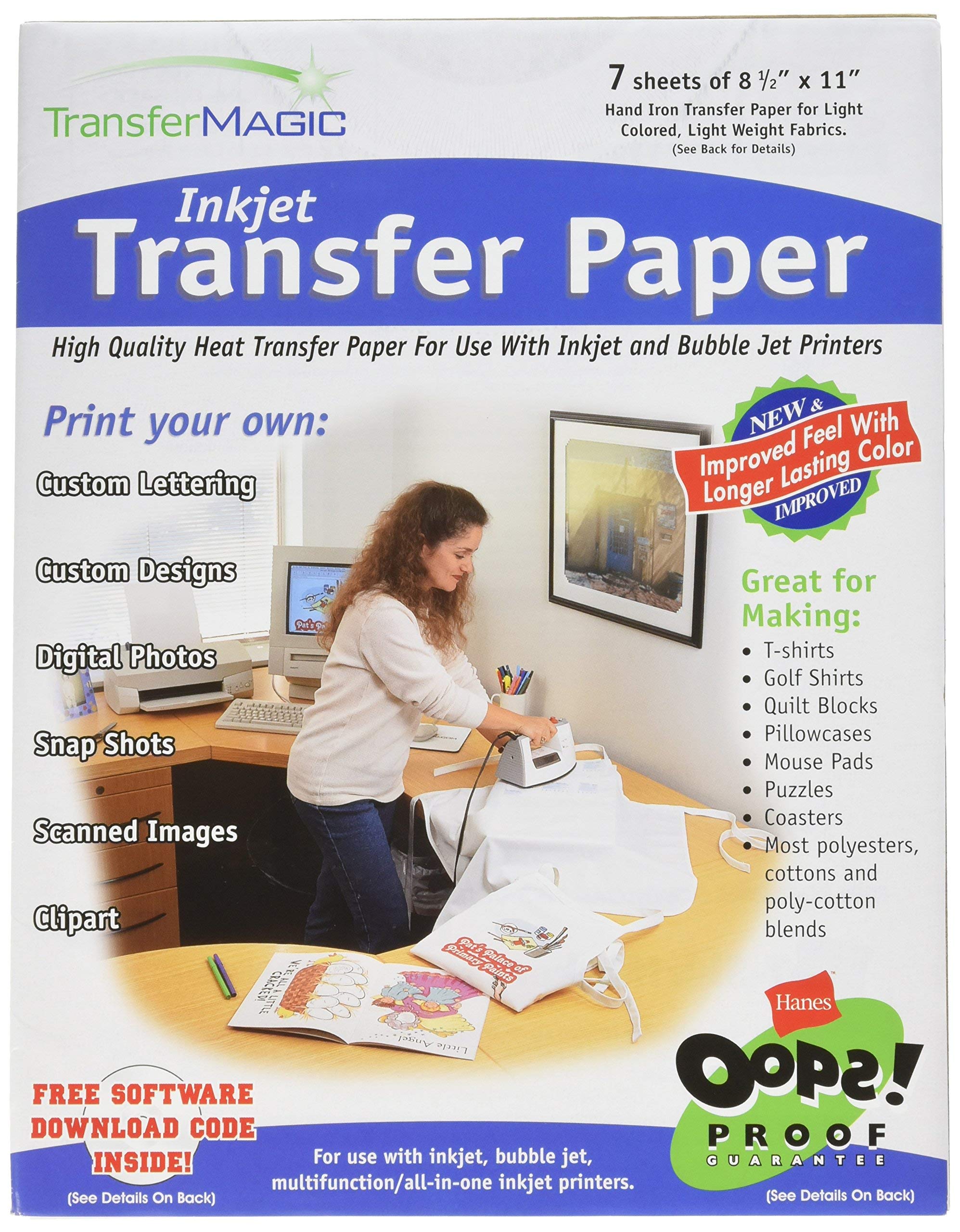 iMcClains.com - McClains Printmaking Supplies - Inkjet Transfer Paper