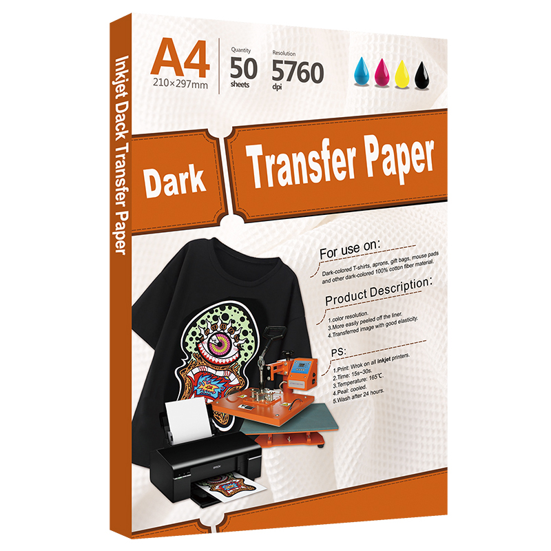 Amazon.com : Printers Jack Iron-On Heat Transfer Paper for Dark ...
