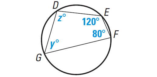 Inscribed Polygons in Circles Worksheet