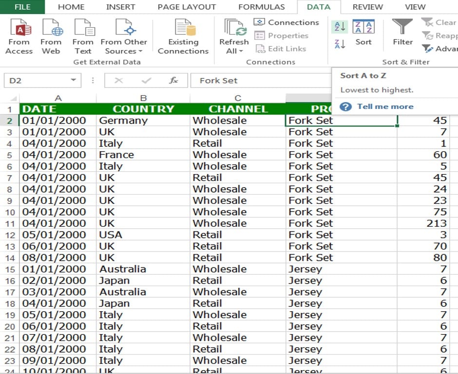 Using Subtotal in Excel - STL - Blog