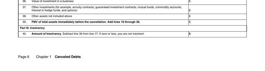 Fillable Insolvency Irs ≡ Fill Out Printable PDF Forms Online