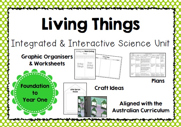Integrated and Interactive Science Unit on Living Things for Years ...