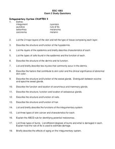 Integumentary System Lesson Plan for 9th Grade | Lesson Planet