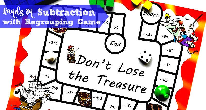 FREE} 3-Digit Subtraction with Regrouping Game