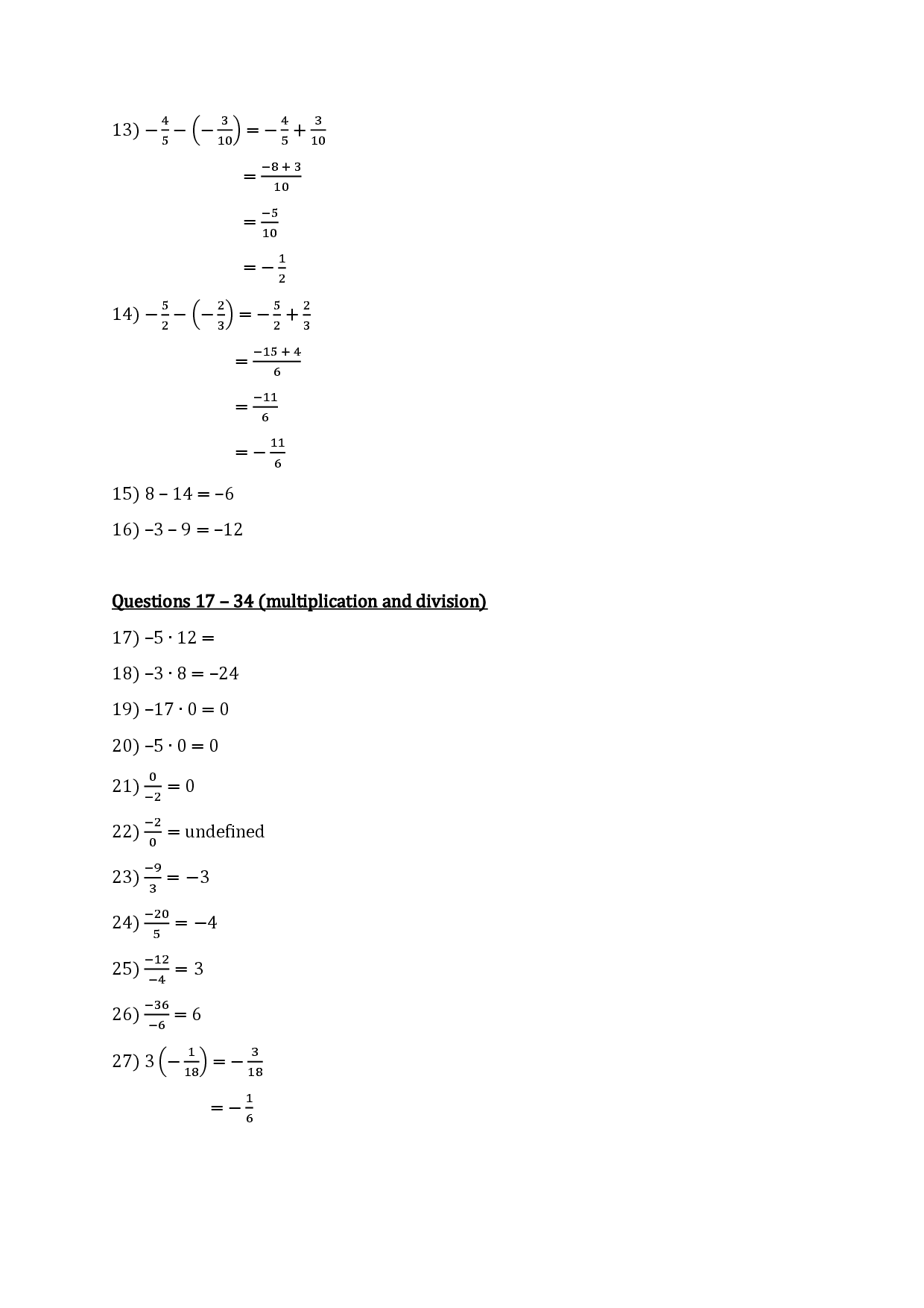 SOLUTION: Intermediate Algebra 3 Exercise Set Worksheet - Studypool ...