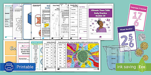 FREE Intermediate Phase Maths Resource Pack - South Africa