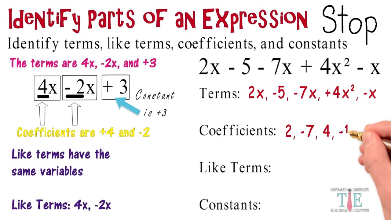 interpret the structure of expressions worksheet