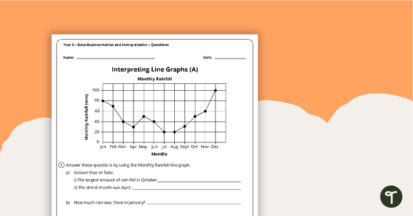 Data Representation and Interpretation Worksheets - Year 6 | Teach ...