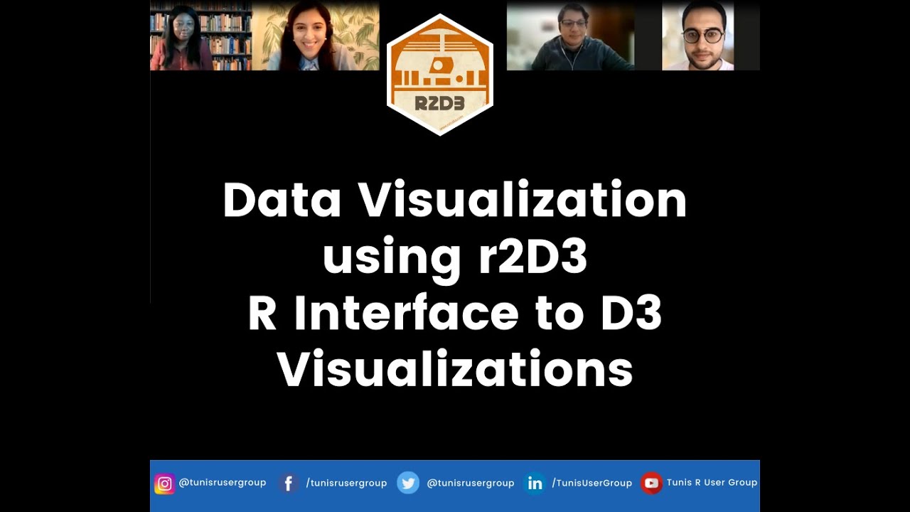 Data Visualization using r2D3: R Interface to D3 Visualizations by Zaynaib  (Ola) Giwa
