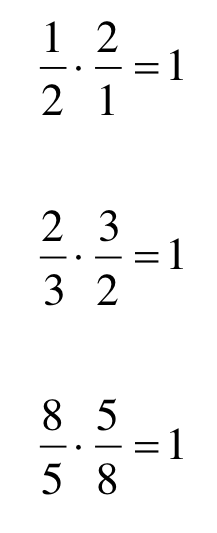 inverse property of multiplication