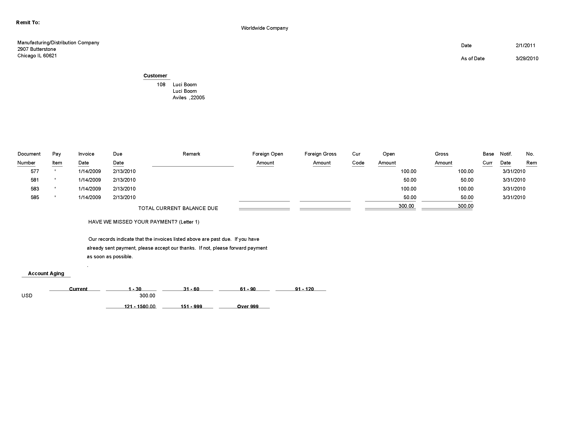 invoice print_report balance payment