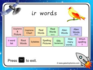 Review Sheet (er, ur or ir) #phonicssheets | Phonics worksheets ...