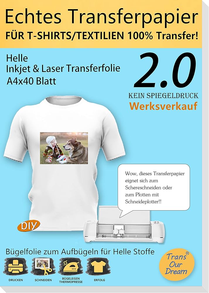 iron on transfer paper inkjet or laser
