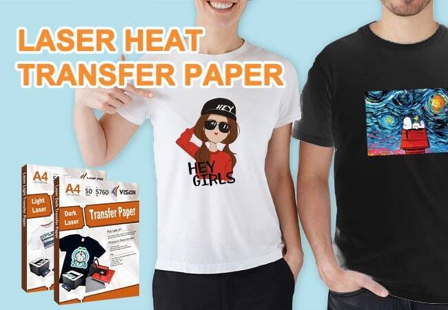 iron on transfer paper inkjet or laser