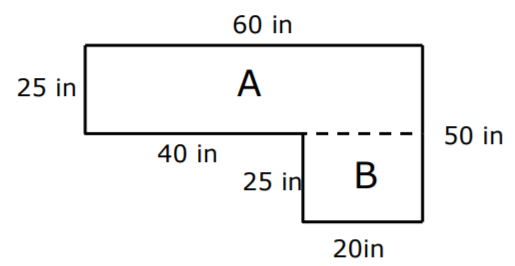 Area of Irregular Shapes Worksheets