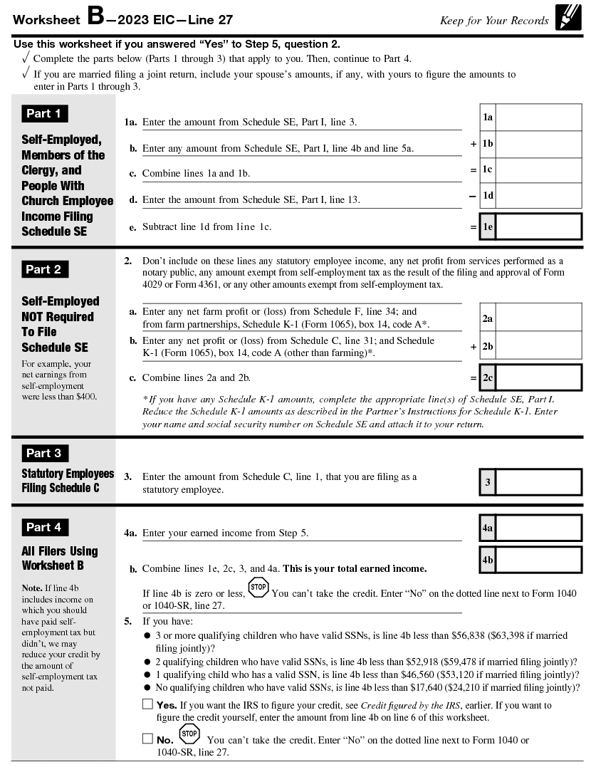 irs itemized deduction worksheet