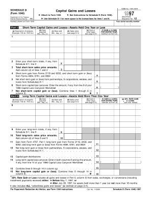 irs schedule d tax worksheet