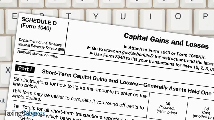 IRS Fixes Error in Schedule D Worksheet - Taxing Subjects