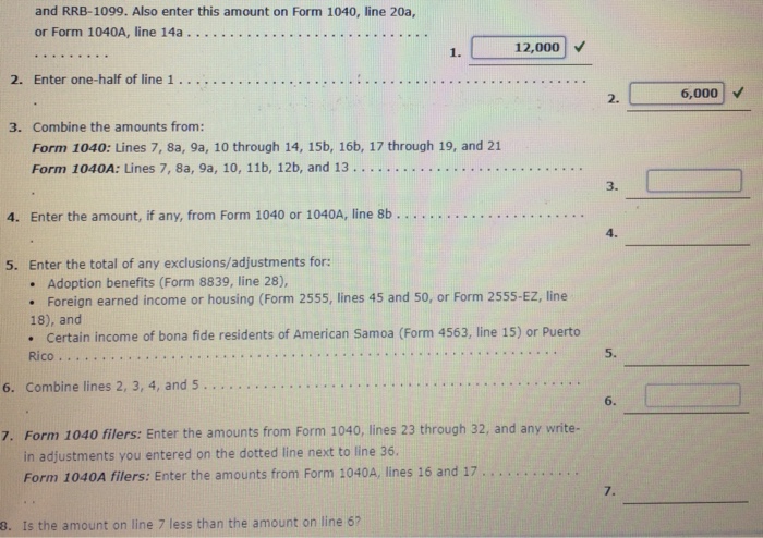irs social security worksheet