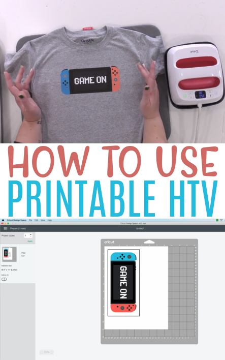 is printable vinyl iron on