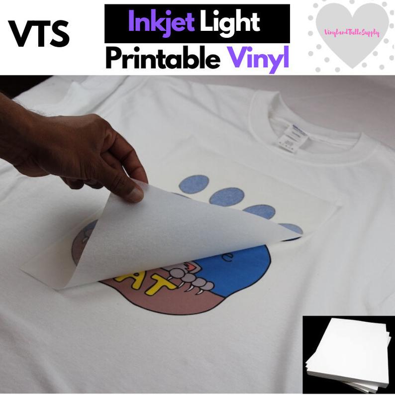is printable vinyl iron on