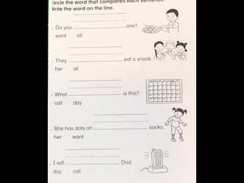 Complete the sentences with the missing words