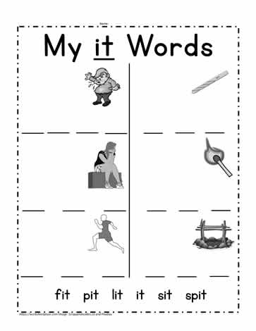 it family worksheet