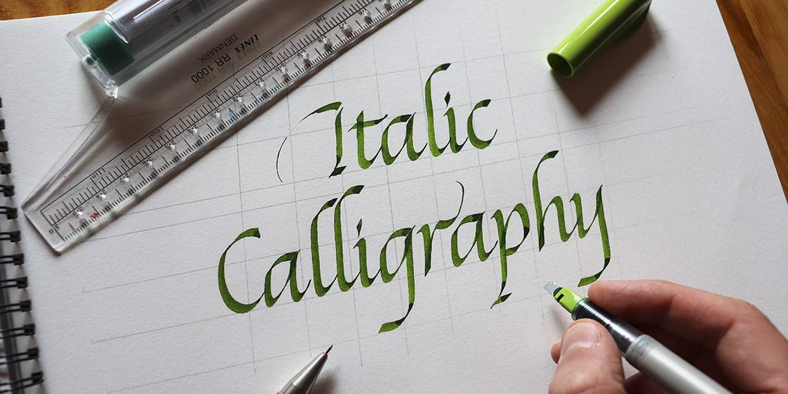 Italic Calligraphy For Beginners (+FREE Worksheets) | Lettering Daily