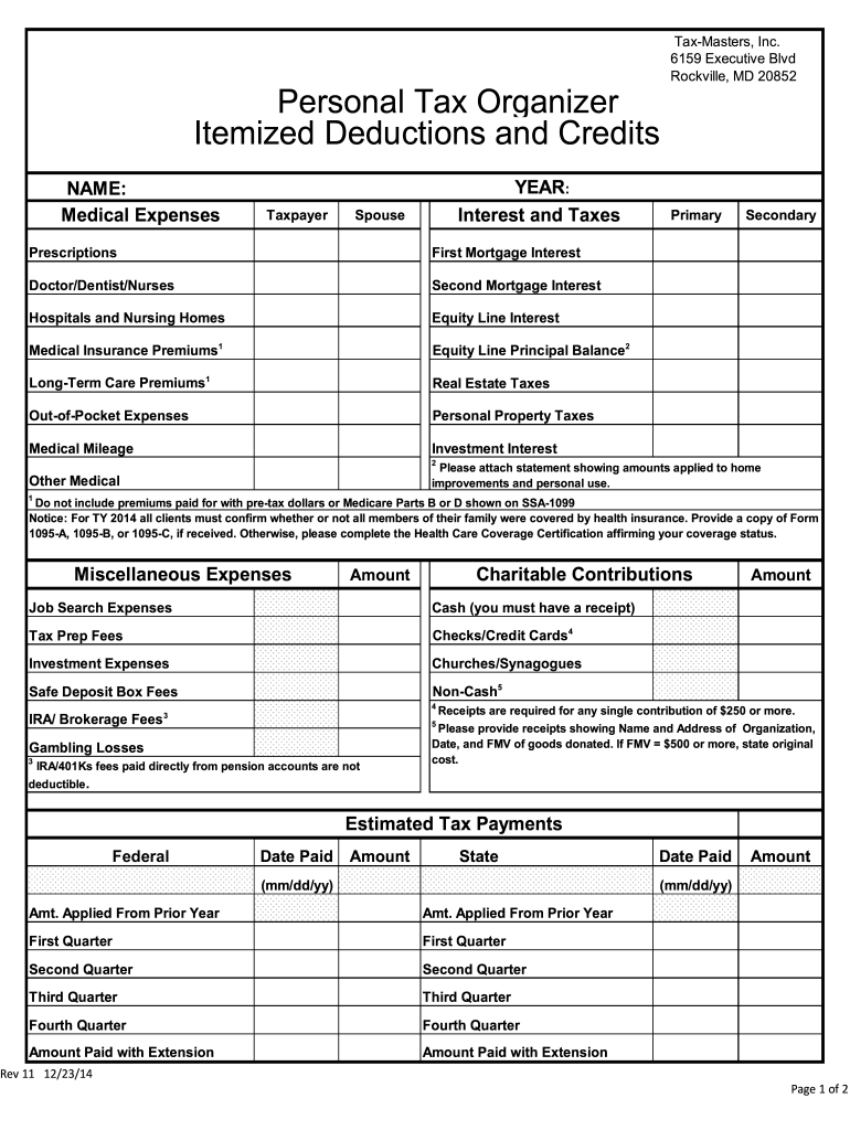 Nurse Tax Deduction Worksheet - Fill Online, Printable, Fillable ...