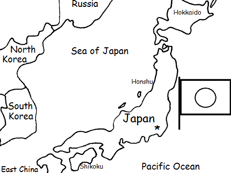 JAPAN - Introductory Geography Worksheet  