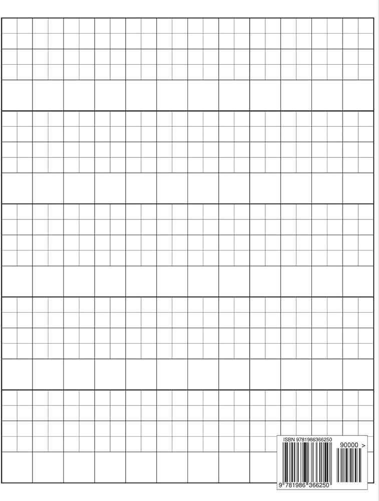 Japanese Writing Notebook Syllabary Hiragana Katakana Practice