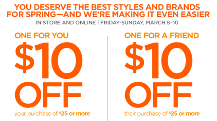 JCPenney Coupons -$10/$25 In Store or Online - Mission: to Save