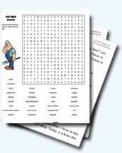 job related worksheet