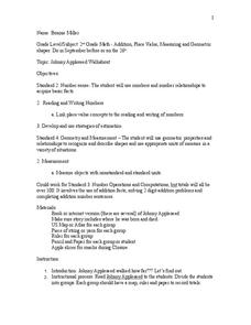 johnny appleseed worksheet for 2nd grade