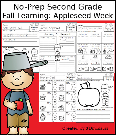 johnny appleseed worksheet for kindergarten