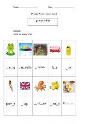 jolly phonics worksheet