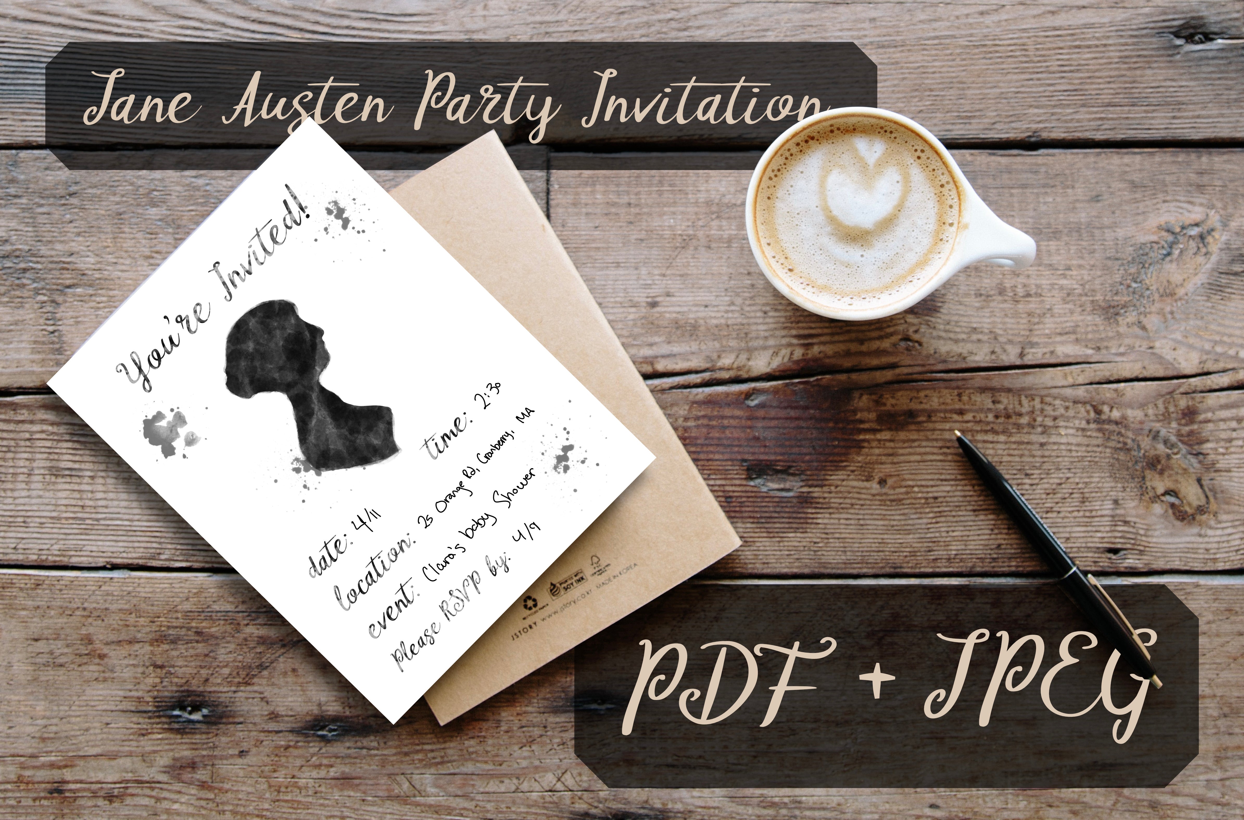 jpeg printable invitations