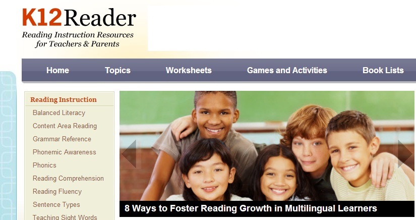 K12 Reader | Best Kids Websites