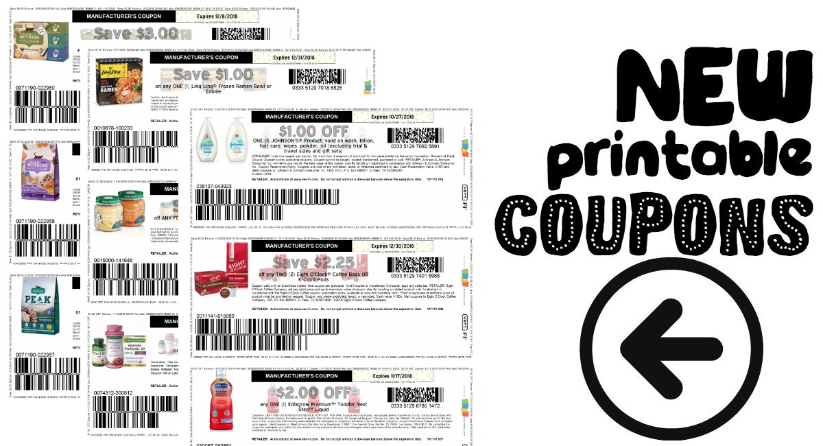 NEW Printable Coupons {Ling Ling, Johnson &  Johnson, and more ...