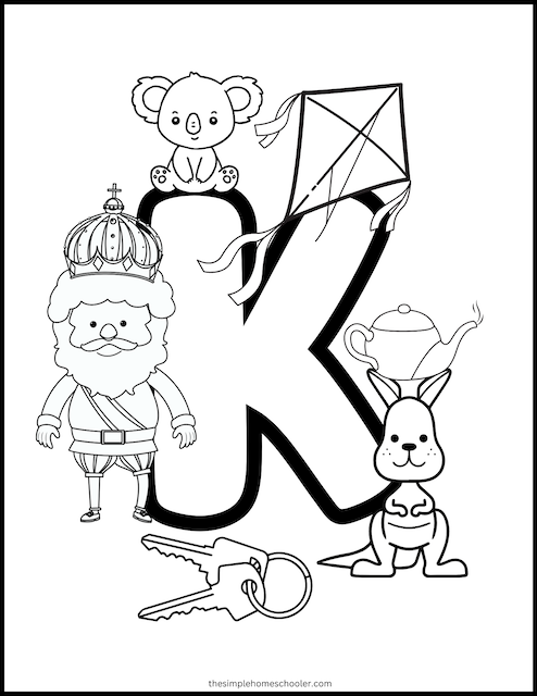 15+ Letter K Worksheets: Free &  Easy Print! - The Simple Homeschooler