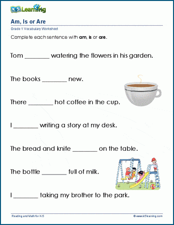 k5 learning english worksheet