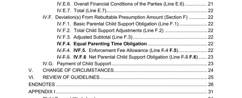 kansas child support worksheet