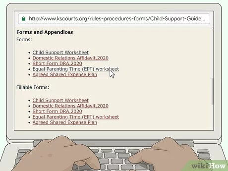 kansas child support worksheet