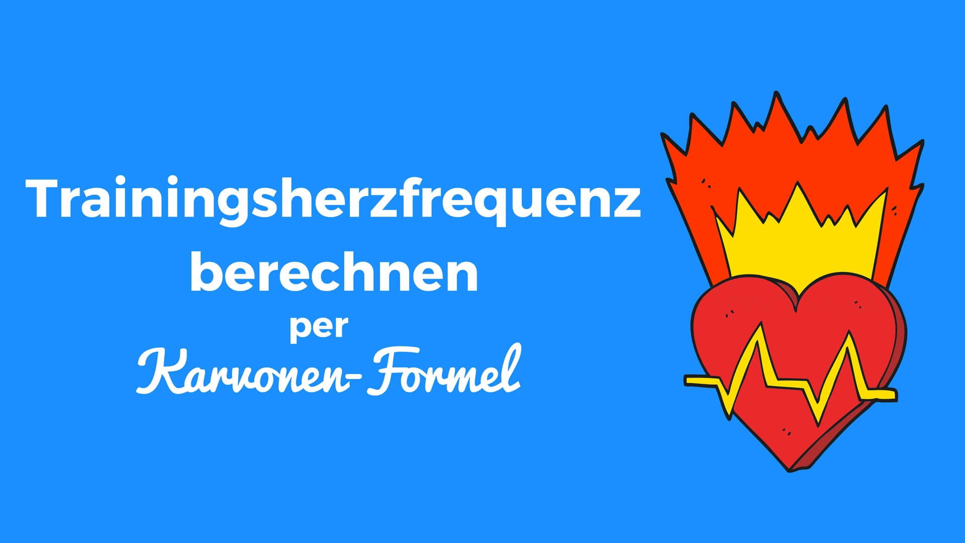 Karvonen-Formel: So kannst Du ganz einfach die ...