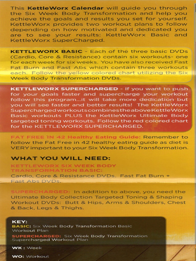 KettleWorX Calendar | PDF